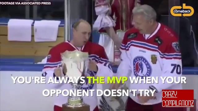 Famous People Playing Hockey, JJ Watt, Bieber, Mr. T and More смотреть онлайн