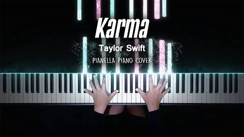 Taylor Swift - Karma - Piano Cover by Pianella Piano смотреть онлайн
