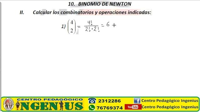 SISTEMA DE ECUACIONES LOGARÍTMICAS Y BINOMIO DE NEWTON (Clase 22 de Álgebra) смотреть онлайн