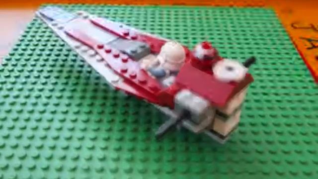 Lego V-Wing 6205 Build Stop Motion Animation смотреть онлайн