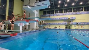 13 июня 2024. Прыжки в воду. Олимпийская деревня. Flydiving