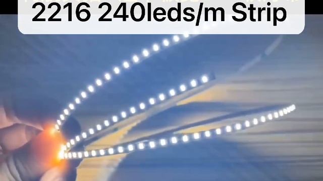 Leomay super narrow 3mm pcb 2216 240leds/m 12V/24v led strips. www.leomay.com смотреть онлайн