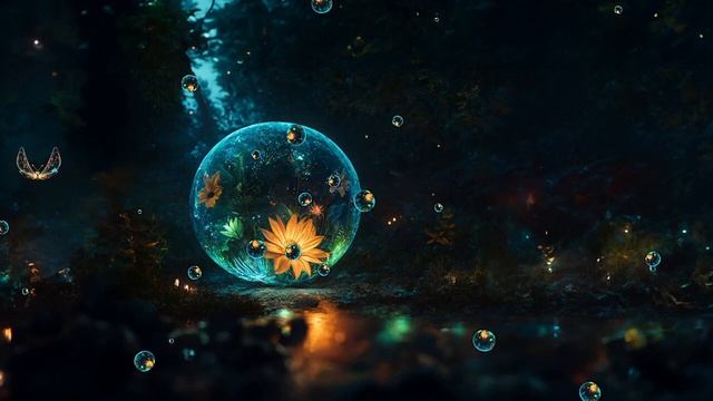 Летящие Пузырьки* Расслабляющая Мелодия* Пианино смотреть онлайн