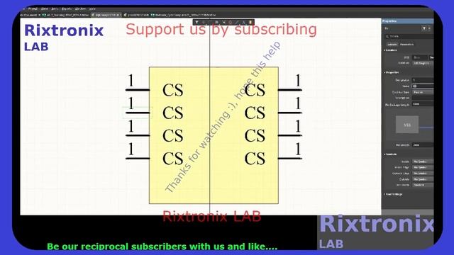 MX25L6445 Schematic Footprint StepByStep 2