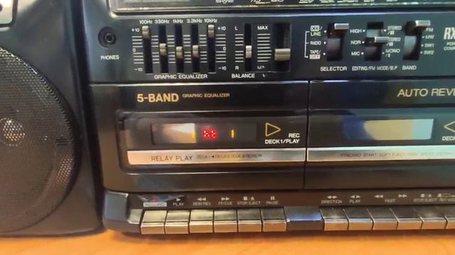 Panasonic RX-CT 840 с встроенным Bluetooth/usb/micro sd/fm/aux модулем смотреть онлайн