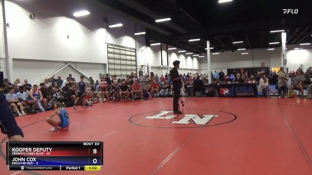 77 Lbs Placement Matches (16 Team) - Kooper Deputy, Pennsylvania Blue Vs John Cox, Missouri Red 5a смотреть онлайн