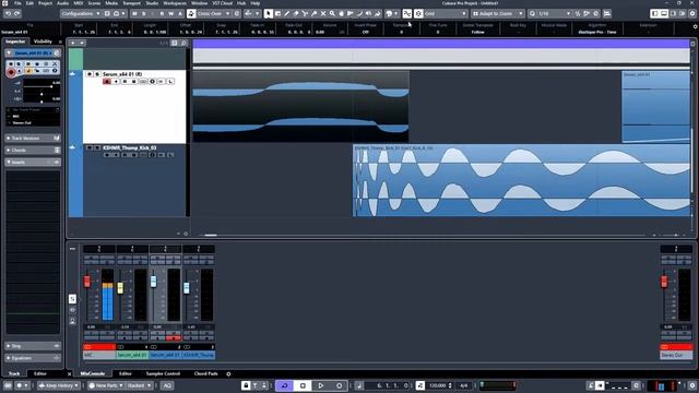 Cubase Pro : 808 Bass