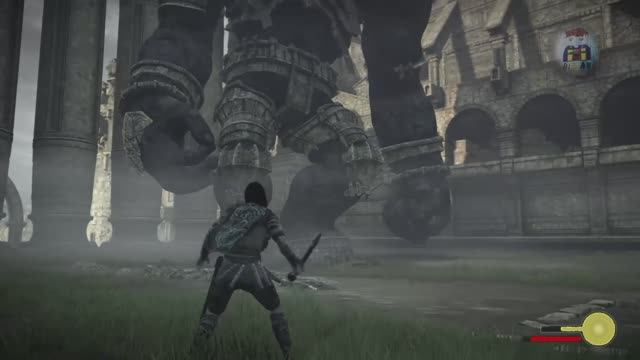 SHADOW of the COLOSSUS. 13 Только игровой процесс. Без комментария.