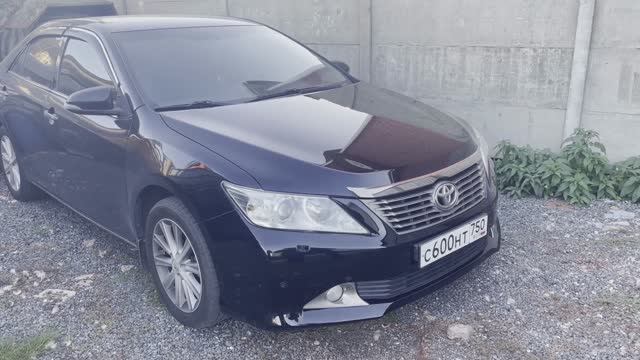 КАМРИ ПОКРАСКА КАПОТА И БАМПЕРА