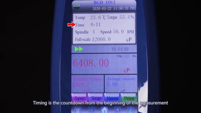 BGD 155S Intelligent Touch-screen Rotary Viscometer（Professional）(Operation) смотреть онлайн