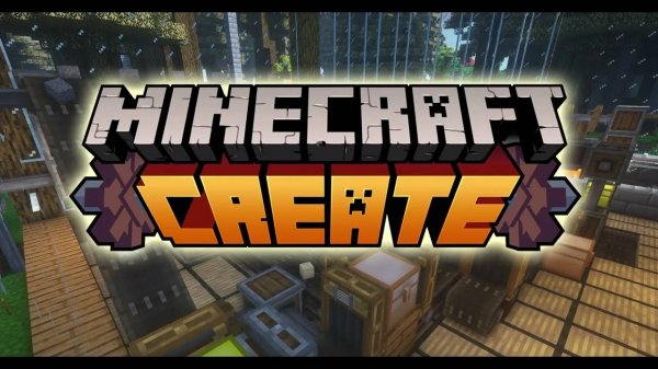 Как создать крутые двери с помощью мода Create | Minecraft Create