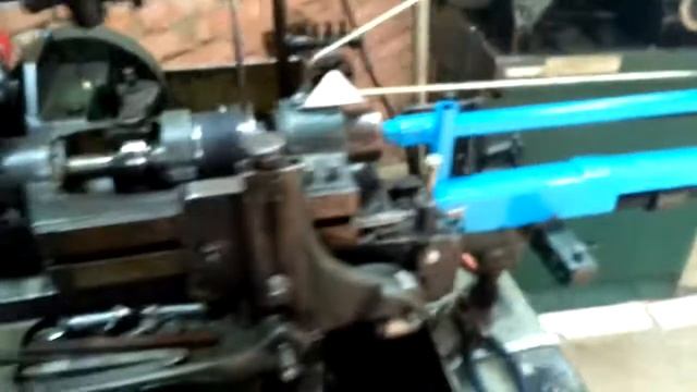 Работа токарного полуавтомата ШП-39 смотреть онлайн