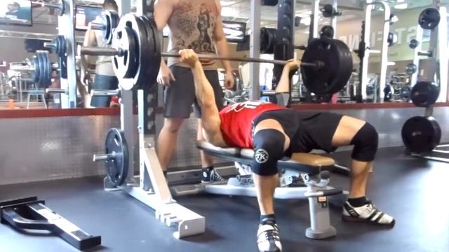 Sheiko #37 W2D1 - RAW Reverse-Grip Bench Press 365 lbs (165.9 kg) x5 reps смотреть онлайн