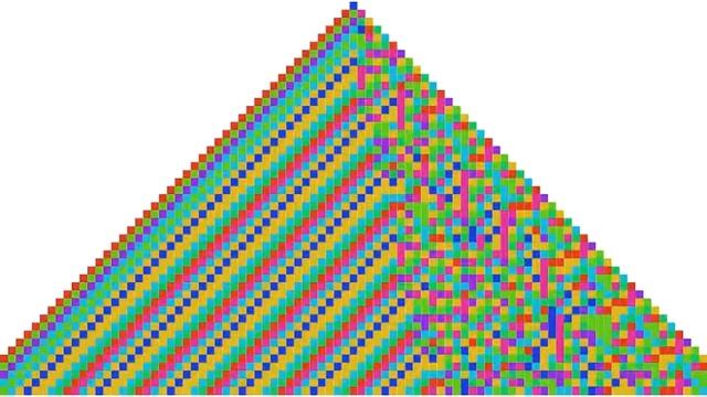 More Color Cellular Automata смотреть онлайн