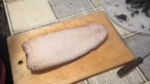 Копченый бобровый хвост.