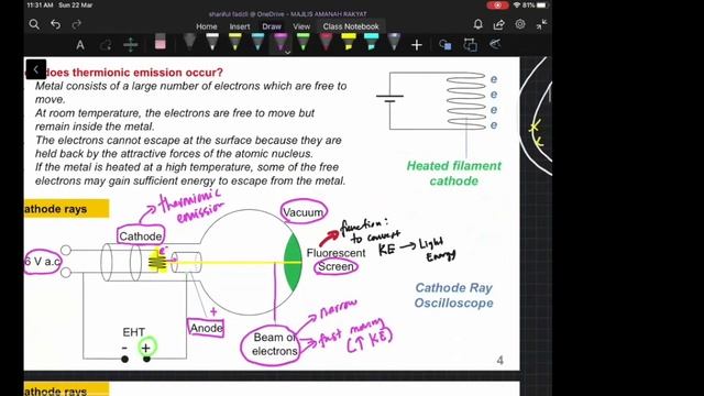 Physics Form 5 Lecture on Cathode Ray Oscilloscope - part 2 смотреть онлайн