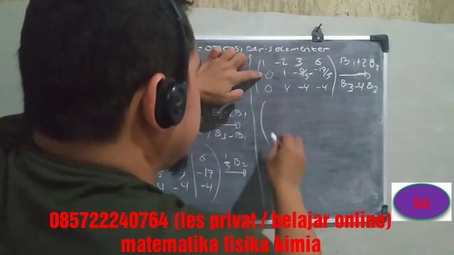 Teori operasi baris Elementer atau eliminasi Gauss Jordan (Mata kuliah aljabar linier elementer) смотреть онлайн
