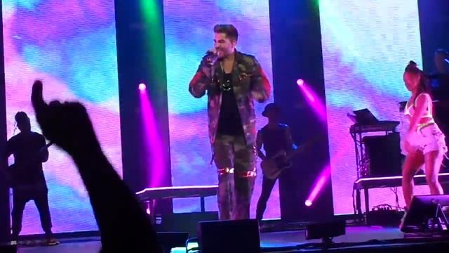 Adam Lambert - The Light, The Original High, Never Close Our Eyes (Live) смотреть онлайн