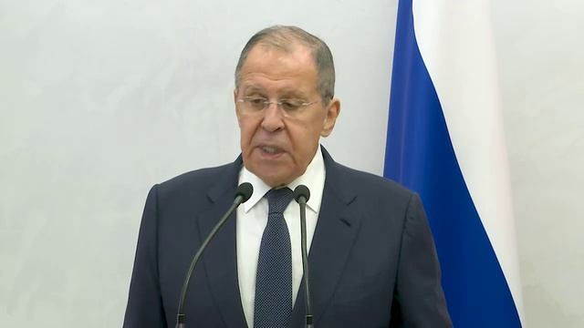 Выступление и ответы на вопросы СМИ Министра иностранных дел Российской Федерации С.В.Лаврова в ходе смотреть онлайн