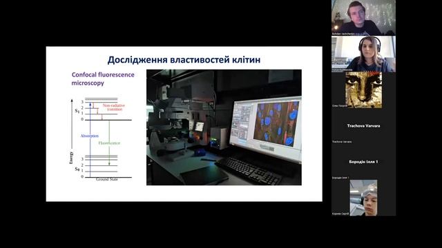Обладнання та методи вивчення цитології. Вплив поверхні на морфологію клітин. Юлія Кучковська смотреть онлайн