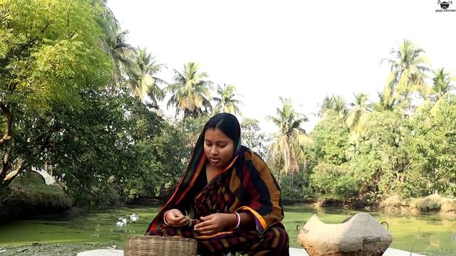 Village Food || হিনচে শাকের (হেলেঞ্চা শাক) এই রেসিপি একবার খেলে বারবার বানিয়ে খাবেন || Helencha Saa смотреть онлайн