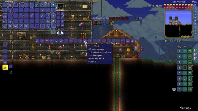 I JUST GOT THE TERRA BLADE [Terraria On My Main смотреть онлайн