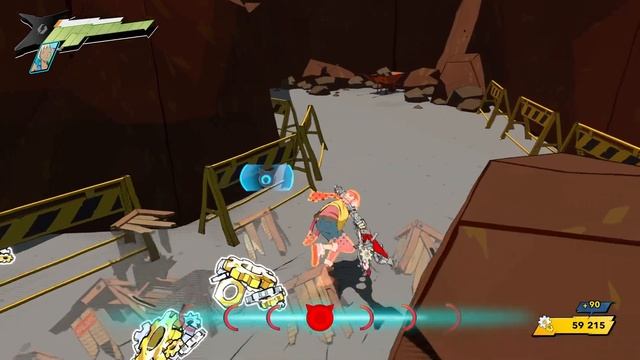 Hi-Fi RUSH - Прохождение на XboX. Часть 5. Подземелье с лавой - Этап 3 (Ру сабы, японская озвучка) смотреть онлайн