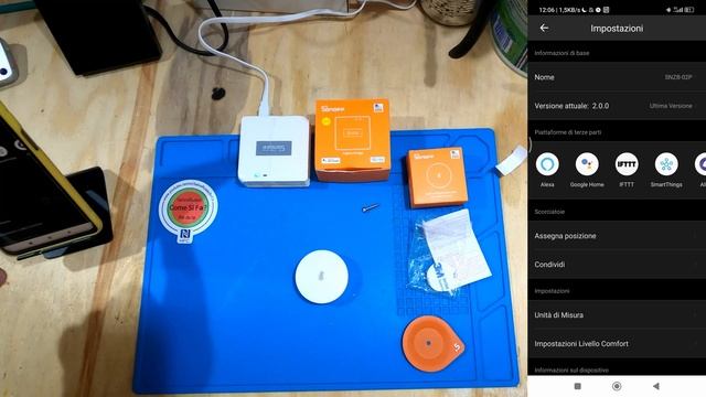 SONOFF Zigbee Sensore di temperatura e umidità SNZB-02P смотреть онлайн