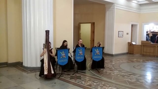 Марш Бриана Бору. Исп. "Внезапный квартет"