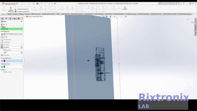 How to design Atmega128 LCD DS1307 Case Solidworks Pt1 смотреть онлайн