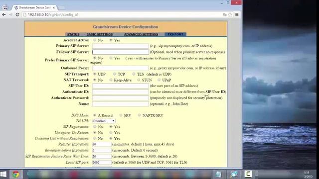 CONFIGURACION DE GRANDSTREAM HT 702/502 смотреть онлайн