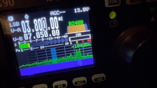 Xiegu G90 80 Meters Ham Radio Band смотреть онлайн