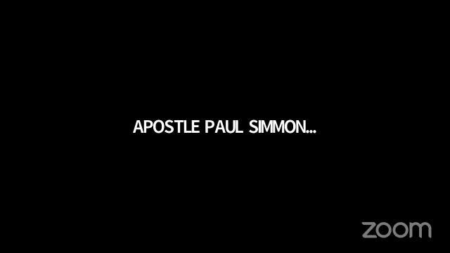 APOSTLE PAUL SIMMONDS I AM A FIRE CARRIER's Zoom Meeting смотреть онлайн