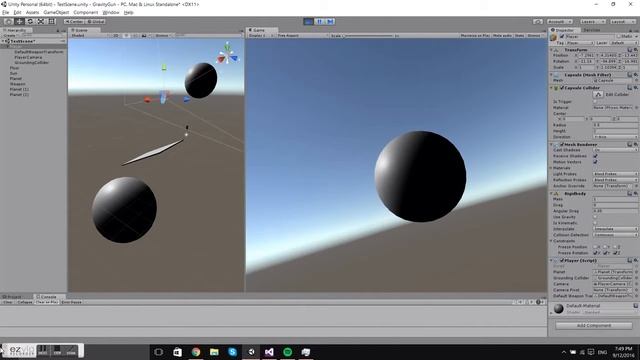 Unity Gravity Character Controller смотреть онлайн