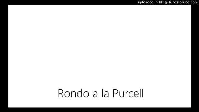 Rondo a la Purcell смотреть онлайн