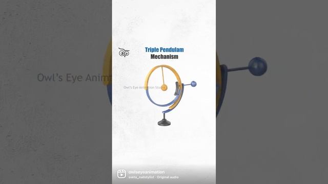 Triple pendulum Mechanism смотреть онлайн