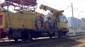 Автомотриса дизельная монтажная АДМ-1М-975