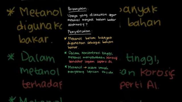 Metanol Sebagai Bahan Bakar Alternatif
Met... | Kimia 3 Untuk S | Kelas 12 | 5 | Kimia смотреть онлайн