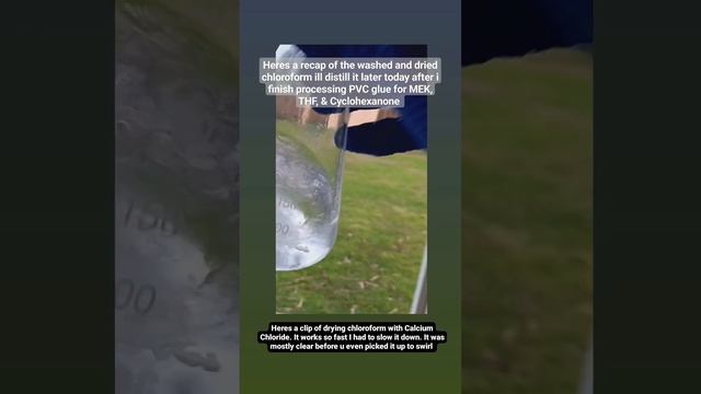 Solvent Plans #chloroform #chemistry #science #lab #hobby #distillation #glue смотреть онлайн