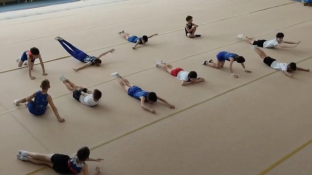 22.04.2023 Спортивная гимнастика, тренировка в Торпедо смотреть онлайн