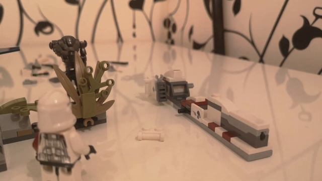 Lego Star wars battle on Saleucami 75037 and turbo tank microfighter 75028 смотреть онлайн