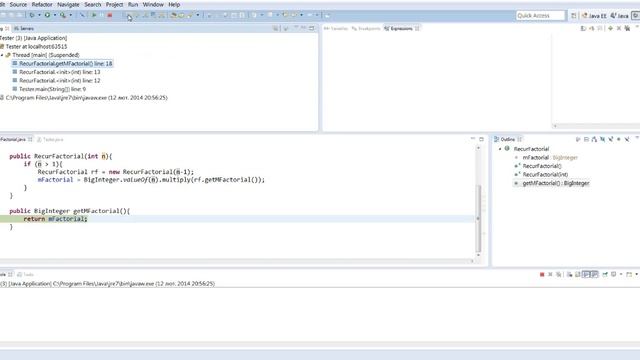 Java 1-2 Practice 3 Recursion смотреть онлайн