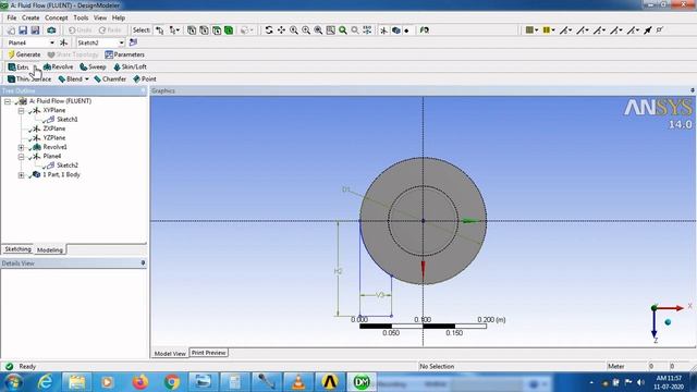 Cyclone Separator CFD Analysis | Reynolds stress turbulence model | pressure drop comparison смотреть онлайн