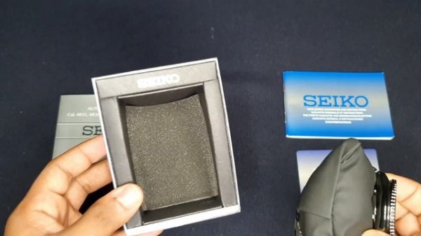 SEIKO 5 SPORTS automatic watch unboxing - SRPD65K1#black#collective#looks