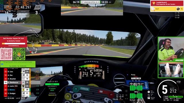 Spa - Francorchamps | LOW FUEL MOTORSPORT | Assetto Corsa Competizione смотреть онлайн