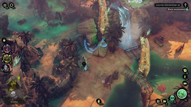 Shadow Gambit: The Cursed Crew [RUS, без комментариев]. Часть 20: Кладбищенские призраки.