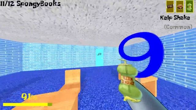 SPONGEBOB'S BASICS?! | Baldi's Basics MOD