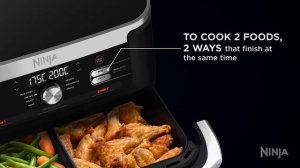 Ninja AF500EU Foodi FlexDrawer AirFryer 10.4L