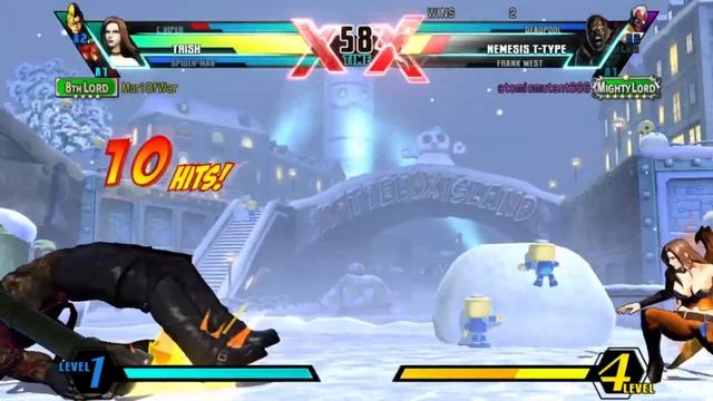 UMVC3 - C.VIPER/TRISH/SPIDER-MAN ONLINE 2! смотреть онлайн