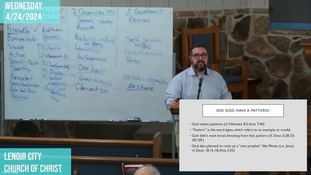 Wednesday Night Bible Study- 04/24/24 смотреть онлайн